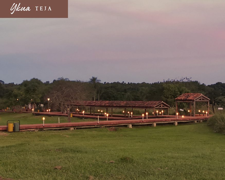 Ykua Teja at sunset
