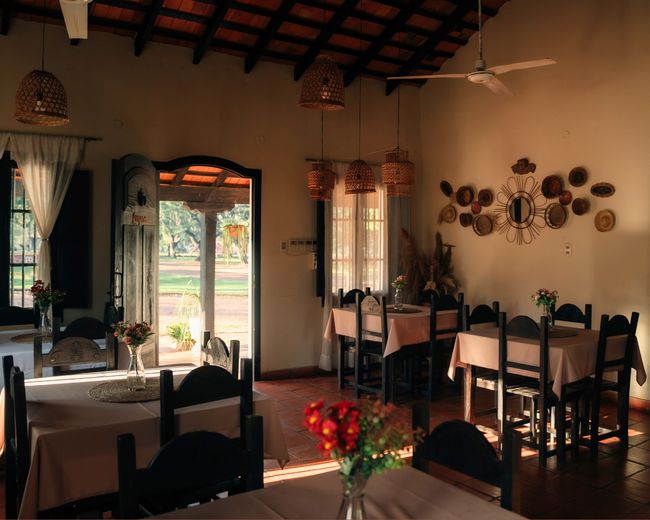 Hotel dining room